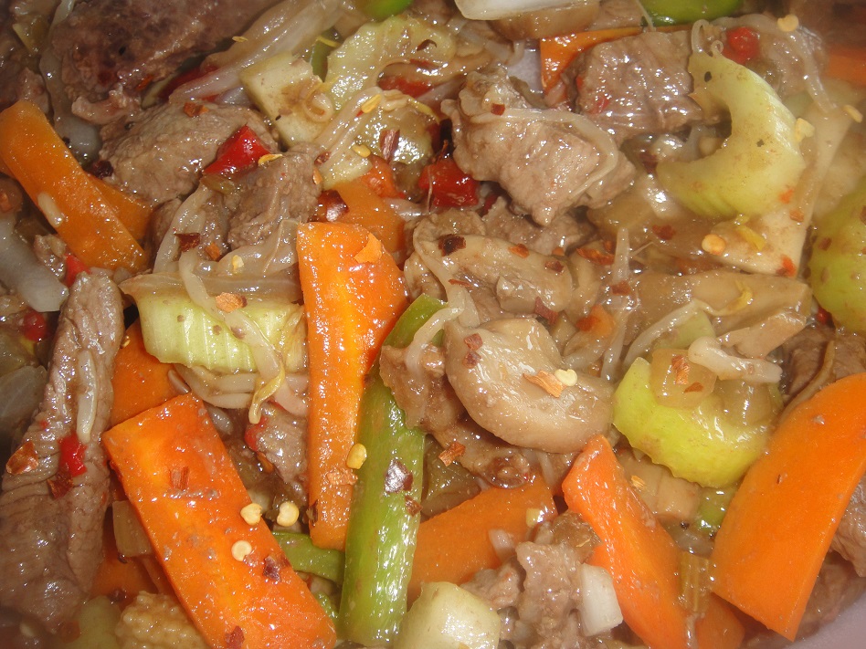 Beef Chop Suey - Small Town Woman