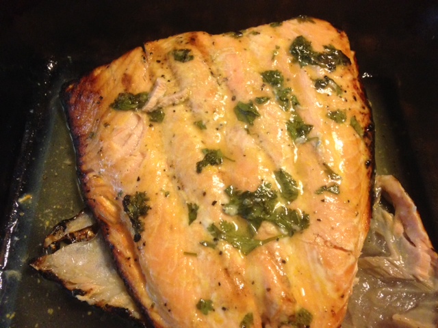 Honey Lime Grilled Fresh Salmon * touch of tang, touch of sweet ...