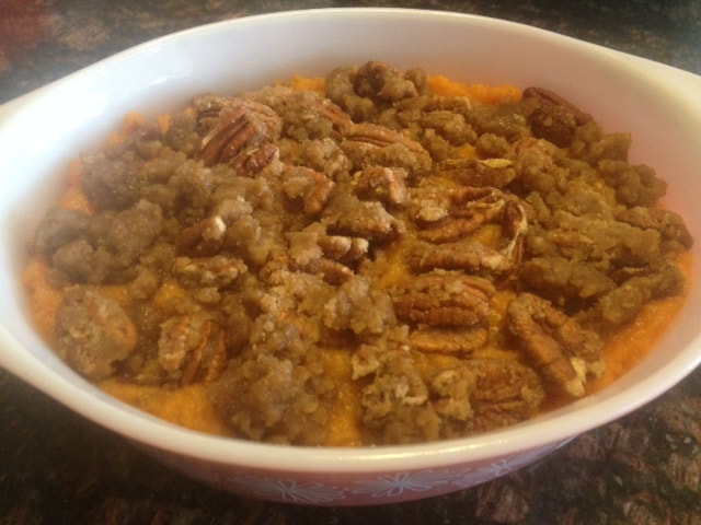 SPICED RUM SWEET POTATOES with PECANS * Brown Sugar * very easy * can ...